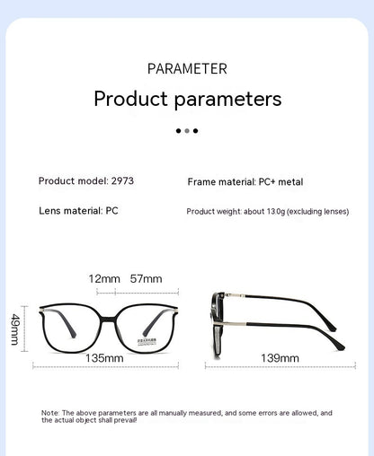Anti-blue Light Large Frame Reading Glasses