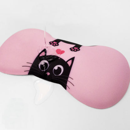 Anti-Slip Silicone Wrist Guard Mouse Pad